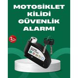 Die Grup Motosiklet Scooter Bisiklet Tekerlek Disk Kilidi Alarmlı Güvenlik