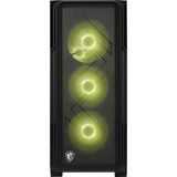 Die Grup Msı Mag Forge 340R Airflow Atx Mid-Tower Bilgisayar Kasası, Temperli Cam, 4x Argb Fan, 360MM Aıo Desteği, USB 5gbps - 130 W