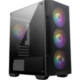 Die Grup Msı Mag Forge M100A Akrilik Mesh 4X120MM Auto Rgb Fan USB 3.2 Micro-Atx Tower Gaming (Oyuncu) Kasa - 130 W