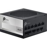 Die Grup Msı Psu Pro A1000PL Pcıe5 1000W 80+ Platınıum Atx 3.1 Pcıe 5.1 12V-2X6 Power Supply - 0-Bordo