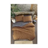 Die Grup Mulberry Bonita Nevresim Takımı Çift Kişilik 4 Parça 200X220 (Kahverengi/çift Kişilik) - Renkli