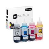 Die Grup Mürekkep Epson 664 ile Uyumlu Ecotank Et 14000 2550 2650 4500 L100 L110 L1300 L200 L210 L300 L3050 L3060 L3070 L310 L355 L361 L365 L382 L385 L455 L485 L486 L555 L565 (4x 70 Ml)