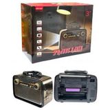 Die Grup Müzik Kutusu Bluetooth Bağlantılı El Fenerli Nostaljik Tasarım Radyo