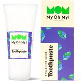 Die Grup My Oh My! Naturals Spearmint Shine | Organik Tatlı Nane Uçucu Yağlı Florürlü Çocuk Diş Macunu - 00-Siyah - Beyaz