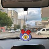 Die Grup Nazar Boncuklu Silikon Dikiz Ayna Süsü