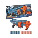 Die Grup Nerf Elite 2.0 Shockwave Rd-15 Dart Tabancası, 30 Dart Kapasitesi, 27 Metre Atış Mesafesi, 8+ Yaş