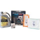 Die Grup Netex Eco Bakım Seti Renault Clio 1461CC Dizel Dci 76PS (Model Yılı : 2017-2019) (Netex GX6000 5W30 Motor Yağı, Ntx 66116 27029 Hava Filtresi, Ntx 69200 22011 Kabin Filtresi, Bosch PM043 Yağ Filtresi)