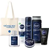 Die Grup Nivea Men Erkek Creme, Duş Jeli 500ML, Tıraş Jeli 200ML, LOSYON100ML, Temizleme JELI100ML, Deodorant 150ML