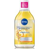 Die Grup Nıvea Micellar Aydınlatıcı Makyaj Temizleme Suyu 400 Ml,suya Dayanıklı Makyajı Çıkarır,ovalama Gerektirmez,serum Içerikli,c Vitamini,e Vitamini,