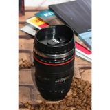 Die Grup Objektif Kupa Lens Kupa Kahve ve Çay Için Termos Kupa Fotoğraf Tutkunları Için Dekoratif Hediyelik 350 ml (Plastik Kapak) - 1 - Renkli
