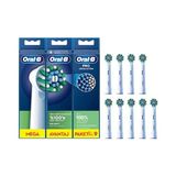 Die Grup Oral-B Cross Action Şarjlı Diş Fırçası Yedek Başlığı 9 Adet