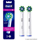 Die Grup Oral-B Crossaction Elektrikli Diş Fırçası Yedek Fırça Başlıkları Dolum, 2 Ct (Ambalaj Değişebilir)