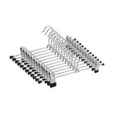 Die Grup Orret Home 5’li Metal Pantolon ve Etek Askısı – 360° Dönebilen Kancalı, Ayarlanabilir Çoklu Askı, Dolap Içi Yer Tasarruflu Elbise Askısı, Pantolon, Etek, Şal, Çorap Düzenleyici Set (40 Cm) - 00 Bordo