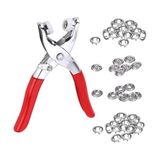 Die Grup Orret Home 9.5 mm Metal Çıtçıt El Pensesi Seti – Gömlek, Bebek Kıyafetleri, Elbise, Ceket, Yelek ve Kumaşlar Için Dayanıklı Montaj Aracı
