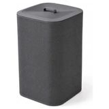 Die Grup Orret Home 90 Litre Iki Bölmeli Kirli Çamaşır Sepeti Çıkarılabilir Astarlı Kapaklı Katlanabilir Çamaşır Sepeti Laundry Basket Büyük Boy Çamaşırlık Organizer Gri