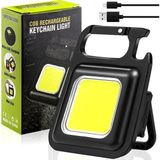 Die Grup Orret Home Anahtarlık Şeklinde Metal Kasa Cob Kare Fener – Kamp & Outdoor Suya Dayanıklı Mini Cob LED Işıldak, Type‑c Şarjlı, Mıknatıslı Taşınabilir El Feneri Anahtarlığı [enerji Sınıfı A+++]