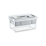 Die Grup Orret Home Bölmeli ve Katlı Plastik Organizer Makyaj Düzenleyici – Kilitli Takım Sandığı Organizer Kutu, Taşıma Kulplu Çok Amaçlı Düzenleyici, Katlı Saklama Kutusu (Asorti Renk) (9 Litre)