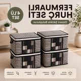 Die Grup Orta Boy Kazak-Pike-Battaniye Hurcu, 40 x 30 x 30 Cm, 4 Adet