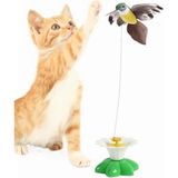 Die Grup Otomatik Hareketli Kedi Oyuncağı, 360° Dönen Elektrikli Kuş
