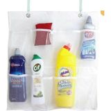 Die Grup Outdoor Outlet 8 Cepli Askılı Mutfak Banyo Düzenleyici Askılı File Organizer - 00-Siyah - Beyaz - 1 - 2 cm