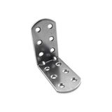 Die Grup Oval Başlı L Demir Gönye 30X55X55 mm 25 Adet Set Dayanıklı Metal Bağlantı Aparatı Köşe Sabitleme
