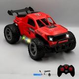 Die Grup Oyuncak Uzaktan Kumandalı Araba Full Fonksiyon 3.7 Volt 500 Mah Şarjlı Işıklı Rc Off-Road Araba (Kırmızı)