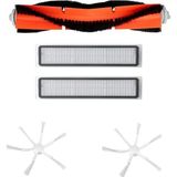 Die Grup Ozemtek Beyaz Dreame Bot L10 L10 Dreame Vacuum Mop D9 D9 Max Pro Hepa Filtre Fırça Yenileme Seti- 5 Adet Dreame Vacuum Mop D9 Max Dreame Bot L10 L10 6 Kollu Yan Fırçalı Yedek Aksesuar Seti-5 Parça