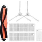 Die Grup Ozemtek Vacuum Mop Essential 2 In 1 (Mjstg1) ile Uyumlu 6 Adet Yedek Parça Seti Xiaomi Mi Robot Vacuum Mop Essential 2 In 1 (Mjstg1) Model Numarası Uyumlu 6 Lı Yedek Aksesuar Seti