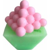 Die Grup Partivitrini Üçgen Piramit Bubble Silikon Mum Kalıbı 8X8X6 cm