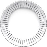 Die Grup Pasabahce 10708 Frezya Tatlı-Pasta Tabağı 6 Adet - 0,21 lt - Afrika Cevizi Rengi