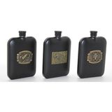 Die Grup Paslanmaz Çelik Kabartmalı Tekli 6 Oz Matara ALK2666
