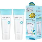Die Grup Passıon & Beyond Angel Aqua Soft Facial Peeling Gel Nazik Peeling Gommage Hyaluronik Asit Madecassoside Set 2X100 ml