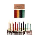 Die Grup Petekoğlu (12 Adet) Renkli Balmumu Mum Doğal Petek Pasta Parti Mumu Doğum Günü Nişan Kına Gecesi Beeswax Candle [enerji Sınıfı A]