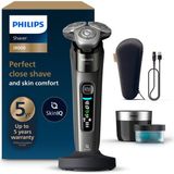 Die Grup Philips I9000 Skinıq Islak ve Kuru Tıraş Makinesi, 360° Hassas Başlıklar, Yapay Zeka Destekli, Temizleme Ünitesi ve Seyahat Çantası Hediyeli, X9002/30