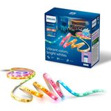 Die Grup Philips Smart Lighting Rgbıcww LED Şerit, 5 M, Tip C, Çok Renkli Renk Geçişleri, Ayarlanabilir Beyaz Işık, Ortam Işığı, Wiz, Alexa, Google Home, Apple Home ile Bağlanır, Tekli Paket - 1 x 100 cm - 00 Beyaz