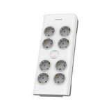 Die Grup Philips SPN7080WA/62 8'li Akım Korumalı Priz 2 mt Kablo (3680 W 16 A)