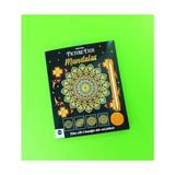 Die Grup Picture Etch Mandala Kazımalı Boyama Seti – 8 Adet Mandala Panel - 41 Delft Blue