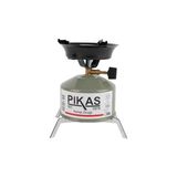 Die Grup Pikas Iksa Portatif Kamp Ocağı, Stabil Ayaklı Taşınabilir Piknik Ocağı, Çaydanlık Altlığı Hediyeli (Paspas) (Gri) - - - 2,5 g / 23 cm