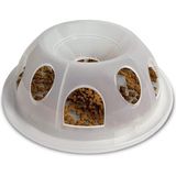 Die Grup Pioneer Pet Tiger Diner Plastik Yemek Tabağı/kasesi, Doğal