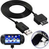 Die Grup Pop Konsol Ps Vita 1000 Şarj ve Data Kablosu Playstation Vita 1000 Fat Model Uyumlu USB Şarj Kablosu - Acı Kahverengi