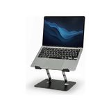 Die Grup Prexua Flexer Ayarlanabilir Ergonomik Laptop Standı - Tablet Standı - Metal - Siyah - FLX2320BL (Siyah)
