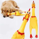 Die Grup Pribor Öten Çığlık Atan Horoz Tavuk Civciv Köpek Kedi Için Bağıran Sesli Oyuncak (30 cm (Medium))