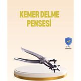 Die Grup Profesyonel Deri Delme Pensesi Döner Başlıklı Kemer Delici 6 Fonksiyonlu