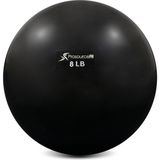 Die Grup Prosourcefit Ağırlıklı Jimnastik Topu, Pilates, Yoga, Güç Antrenmanı ve Fizyoterapi Için, 3,6 Kg, Siyah - 00Kırmızı