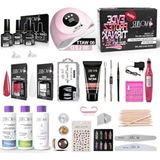 Die Grup Protez Tırnak Seti, Kalıcı Oje ve Nail Art Seti ile Tam Bakım