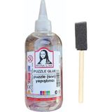 Die Grup Puzzle Yapıştırıcı 250 ml 1 Adet ve Dağıtıcı Sünger Fırça 1 Adet Monalisa Pazıl Yapıştırıcısı