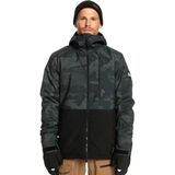 Die Grup Quiksilver Mission Printed Block Erkek Gri Kayak Montu - 0-Gri - 0 - 1 Yaş