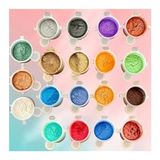Die Grup Reçine Mica Toz Pigment Seti, 19X14ML, Boya ve Dekorasyon Için