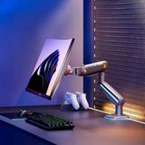 Die Grup Rgb Aydınlatmalı Monitör Standı, 32"-60" Uyumlu, Profesyonel Tasarım