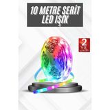 Die Grup Rgb Şerit LED 10 Metre LED Işık Kumanda ile Kontrol Rgb